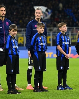 Attivit Club  Milano: Inter vs Parma welcome team e bambini in campo (Coppa Italia)